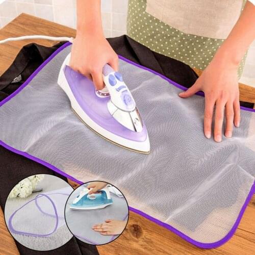 1Pcs Protective Insulation Ironing Board Cover Random Colors Against Pressing Pad Ironing Cloth Guard Protective Press Mesh