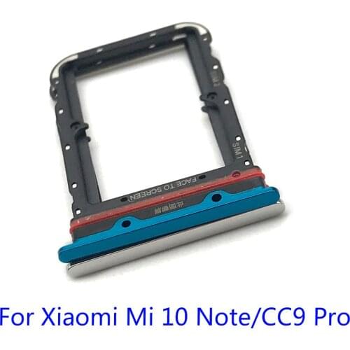 20Pcs/lot , SIM Tray Holder SD Card Reader Slot Adapter For Xiaomi Mi Note 10 Note10 Pro / CC9 CC 9 Pro