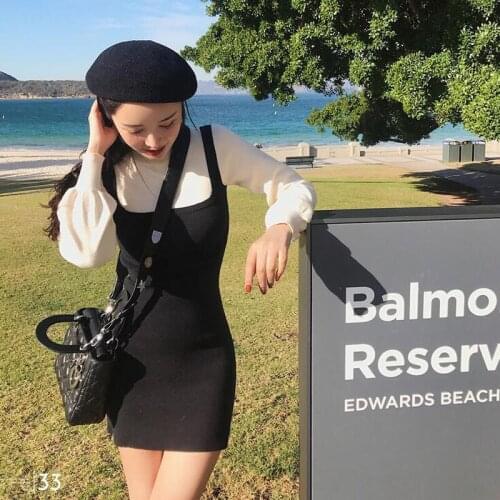 One-Piece WomenS Dress Clothing 2021 Autumn Winter Elastic Stretch Long Sleeve Sweater Dress Female Sexy Slim Knit Dress Lady