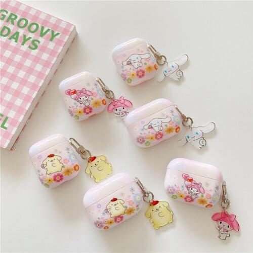Japan anime style dog Cute Cartoon Case for Apple Airpods 1/2/pro Cases Bluetooth Earphone Cover Headphone Soft charging box