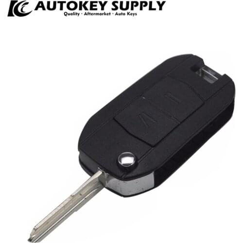 For NewOpel Astra Vectra Corsa 2 Button Flip Key Shell AKOPF106