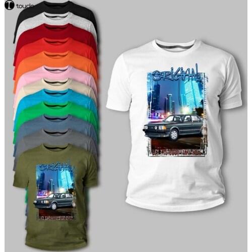 T-Shirt Classic American Car Fans Granada Green Black Car Youngtimer Oldtimer Men New 2019 Summer Hipster Cotton Tops Tees