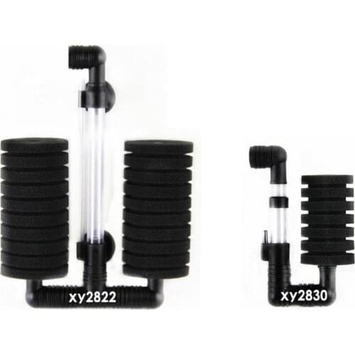 40%HOTSingle/Double Head Biochemical Sponge Aquarium Fish Tank Air Pump Water Filter