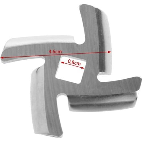 1Pc 50mm Diameter Stainless Steel Meat Grinder Blade Spare Part For Moulinex HV6 X7YD