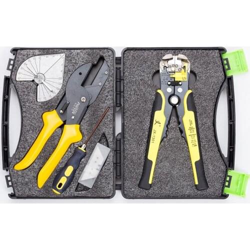 Mitre Shear Scissors 45 to 135 Degree Adjustable Angle Mitre Siding Wire Duct Cutter Terminals Wire Stripper Cable Cutter Tools