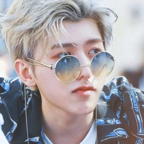 Round Glasses Men Women Steampunk Sunglasses Vintage Round Frame Gradient Retro Trend Sunglasses Fashion Marine Sunglasses UV400