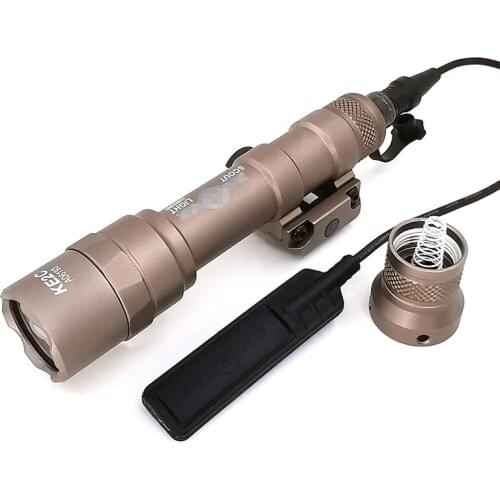 Tactical flashlight M600B Scout Light Tactical LED Mini weapon light Fit 20mm Rail Mount Weapon light for Outdoor Sports