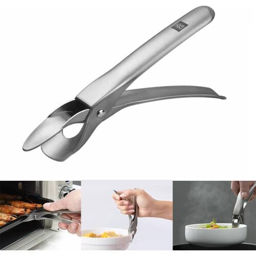Xiaomi Huohou Stainless Steel Anti-scalding Clip Food Grade Material Effortless Prevent Scalding Hands Pot Oven Anti-Hot Clip