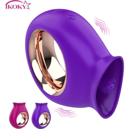 Tongue Licking Vibrator Sex Toys for Women Nipple Stimulation Female Masturbator G spot Clitoral Stimulator Rechargeable Soft