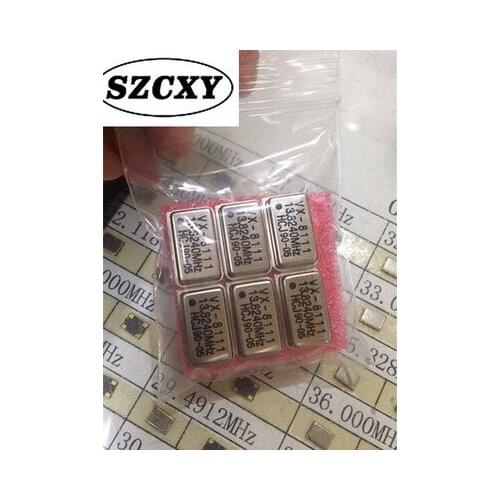 10PCS 13.8240MHZ vibrate rectangle has a direct active crystal oscillator 13.8240MHZ DIP-4 OSC 4 feet
