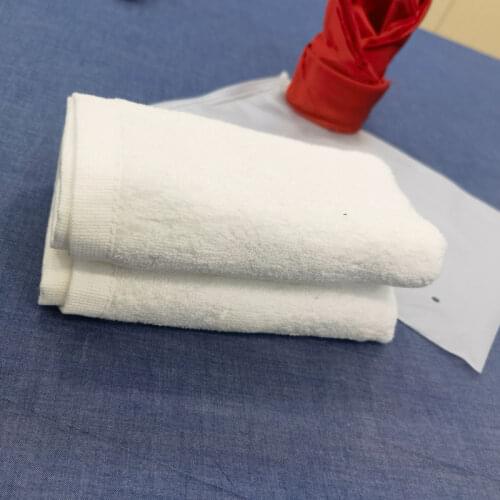 100% Cotton Comfortable, Soft, Super Absorbent and Non-Shedding White Towel
