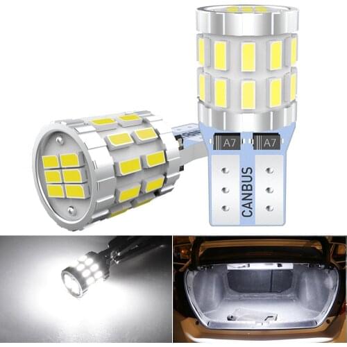 2x W5W T10 Car LED Canbus Bulb For Ford Focus 2 3 Fiesta MK2 MK3 Mondeo MK4 Fusion Ranger Clearance Interior Dome Reading Light