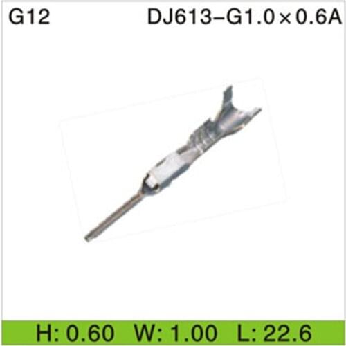 Free shipping 1000pcs Car Electronics & Motorcycle Accessories & Parts G12 male terminal connector