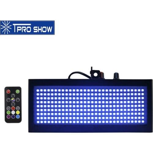 DJ Strobe Light 270 RGB LED Strobo Projector Sound Remote Control Flashing Stage Lighting Effect Party Lights For Disco Club