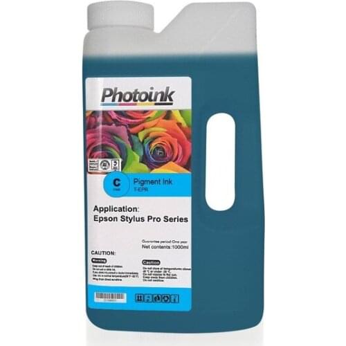 For EPSON Stylus Pro 1000 ml BLUE CYAN Pigment Plotter Ink 141041842