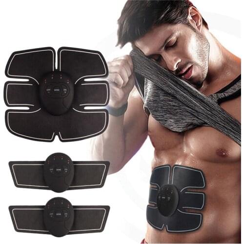 EMS Wireless Muscle Stimulator ABS Abdominal Muscle Trainer Toner Body Fitness Hip Trainer Shaping Patch Sliming Trainer Unisex