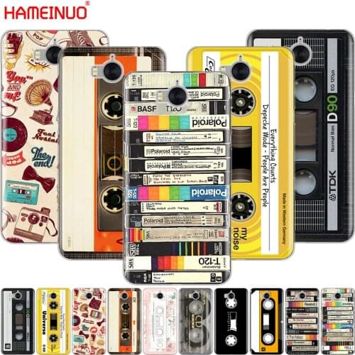 HAMEINUO RETRO CLASSIC CASSETTE Unique Design cell phone Cover Case for huawei honor 3C 4X 4C 5C 5X 6 7 Y3 Y6 Y5 2 II Y560 2017