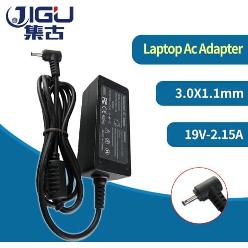 JIGU 19V2.15A 40W laptop AC power adapter charger for Samsung NP305U1A NP530U3B NP535U3C NP540U3C NP900X1B 3.0mm * 1.0mm
