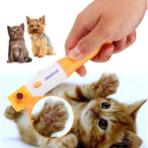 Pet Dog Cat Nail Grooming Grinder Trimmer Clipper Electric Painless Easy Carry Nail File Kit Dropshipping