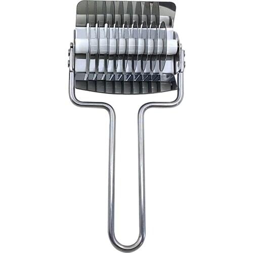 Manual Noodle Cutting Kitchen Tool Stainless Steel Versatile For Vegetables Maker Slicer Multi Wheel Design Pasta Cutter