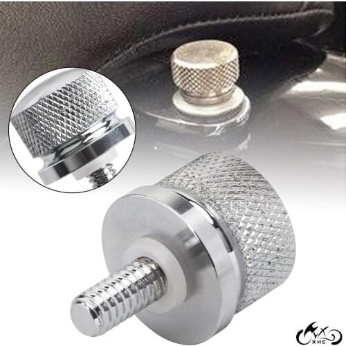 Motorcycle Chrome Billet Aluminum Screw Rear Seat Bolt Mount For Harley Electra Road Glide FLHT Road King FLHR Softail Springer