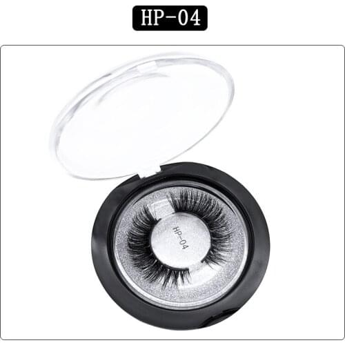 Natural long thick 3D mink lashes handmade reusable false eyelashes curly hair black eyelash extension 30pairs/lot DHL Free