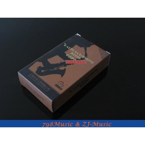 SHINENG New 10Pcs High Grade Bamboo Alto Saxophone Eb Reeds Musical Instrument Professional Saxophone Accessories