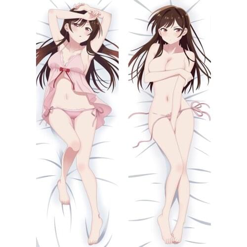 Newly Design Rent A Girlfriend Long Body Throw Pillow Cover Ichinose Chizuru Kanojo Okarishimasu Double Sided Printing Throw