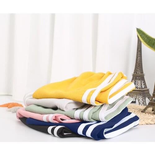 Solid Colors Kids Trousers Girls Clothes Children Pants for Baby Boys Shorts Size 90~150 Summer Beach Cotton Loose Style