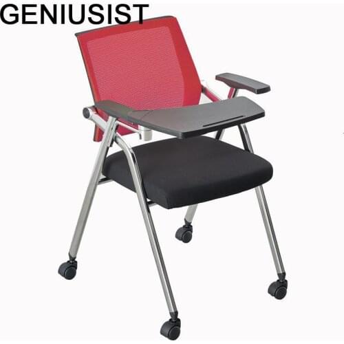 Etudiante Meeting Conference Jefe Alta Calidad Bedroom De Silla Oficina Sedie Moderne Pieghevoli Office Folding Chair With Board
