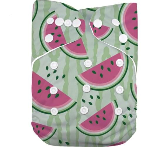 LilBit Cloth Diaper, One Size Adjustable Washable Reusable for Baby Girls and Boys