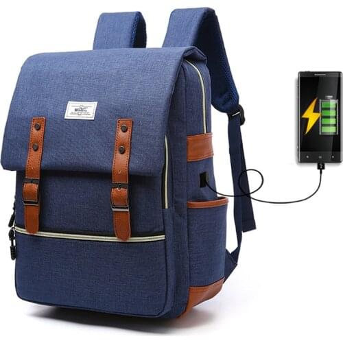 ZHIERNA USB Smart Backpack Men Shoulder Bag Female School Student Bag Male Large Capacity Women Travel Bag Girl Computer Bag