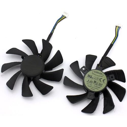 Universal (Pitch 4.2) Single fan Graphics Card Cooling Fan for ZOTAC GTX1060 Mini ITX P106-090 Computing Card