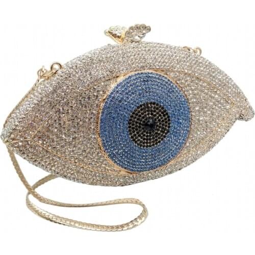 XIYUAN Evening Bags Womens Purse Evening Clutch Bag Ladies Wedding Rhinestone mini Handbag Diamond Small Shoulder Bags gift