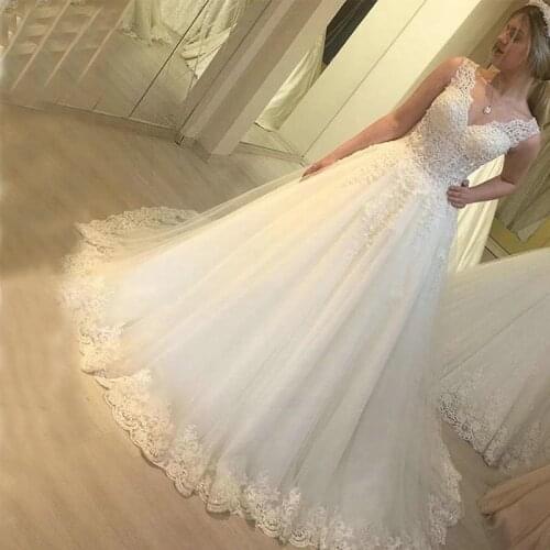 Sweetheart Pearls Beaded Wedding Dress Custom Made 2021 Long Sleeveless Princess Bridal Dresses Ball Gown Vestido De Noiva