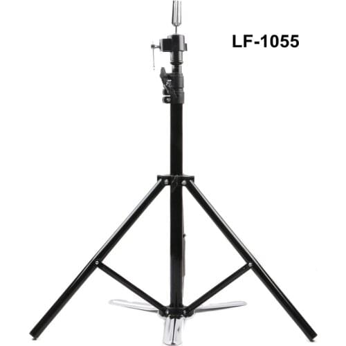 1pcs Salon Adjustable Tripod Stand Hairdressing Training Wig Mannequin Head Holder Clamp Hair Styling Practice Accessory Tools