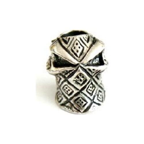 10pcs Paracord Beads Metal Charms Skull For Paracord Bracelet Accessories Survival,DIY Pendant Buckle for Paracord Knife Lanyar