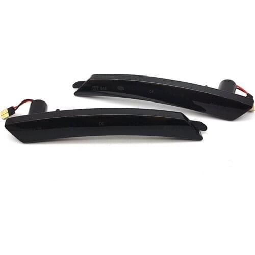 2pcs Car Rear Fender LED Side Marker Light Red For MINI Cooper R55 R56 R57 R58 R60 R61