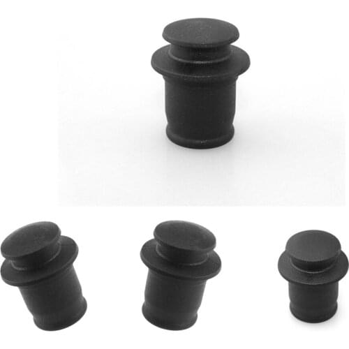 4X Vehicles Cigarette Lighters Power Outlet Retainer Dust Cover Black AP208