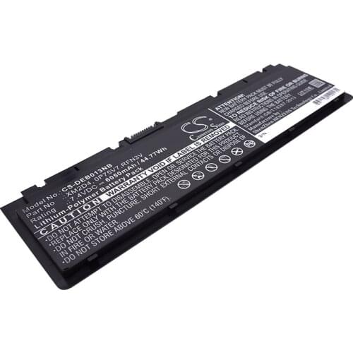 CS 6050mAh / 44.77Wh battery for DELL Blanco 2013 0P75V7, RFN3V, XM2D4