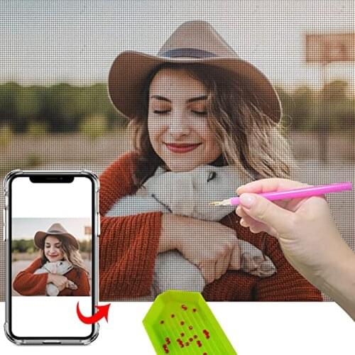 Diamond Painting Custom Photo 5D DIY Full Square Cross Stitch Kit Dotz Art Picture Of Rhinestones Home Wedding Decor Gifts