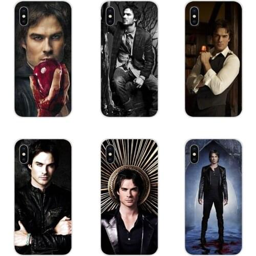 TPU Cases Cover For Oneplus 3T 5T 6T Nokia 2 3 5 6 8 9 230 3310 2.1 3.1 5.1 7 Plus 2017 2018 the Vampire Diaries Damon Salvatore
