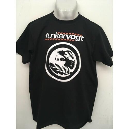 Funker Vogt T Shirt Size Large Wax Trax Apoptygma Wumpscut Ebm Ministry Hocico