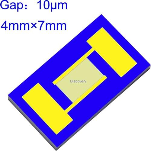 Silicon-based Interdigital Electrode High-precision Micro-capacitance MEMS Gas Biosensor Photoelectric Detection