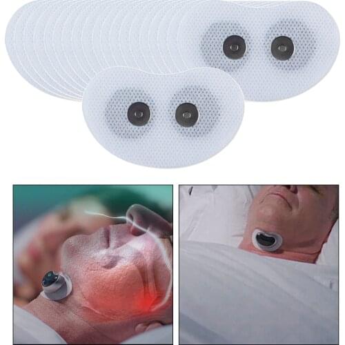20x Magnetic Stickers for Throat Snore Stopper Comfortable Easy to Operate Gifts for Women Men