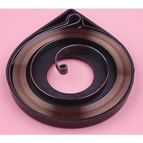 Single Recoil Starter Spring For Chinese Chainsaw 4500 5200 5800 45CC 52CC 58CC Spare Parts