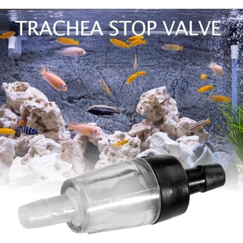 10pcs/lot Durable Non-Return One Way Check Valve CO2 Aquarium Fish Tank Air Pump