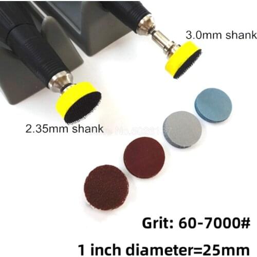 1 Inch Self-adhesive Backing Pad Paint Care Waterproof Abrasive Paper Flocking Sanding Die Accessorie Polishing Disc Suction Cup