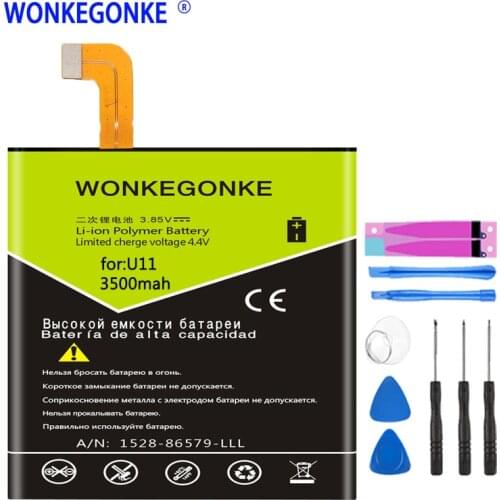 WONKEGONKE Batteries For HTC U11 Phones
