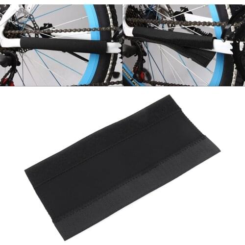 1pcs Bicycle Chain Retainer Protection Cover Cycling Chain Protector Cloth Frame Dustproof Accessories with Waterproof